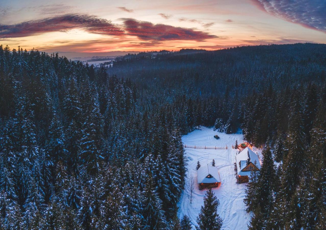 Lesna Bacowka Villa Nowy Targ Exteriör bild