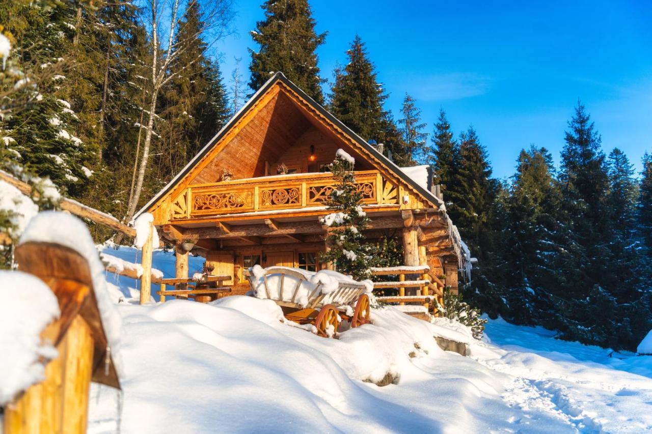 Lesna Bacowka Villa Nowy Targ Exteriör bild