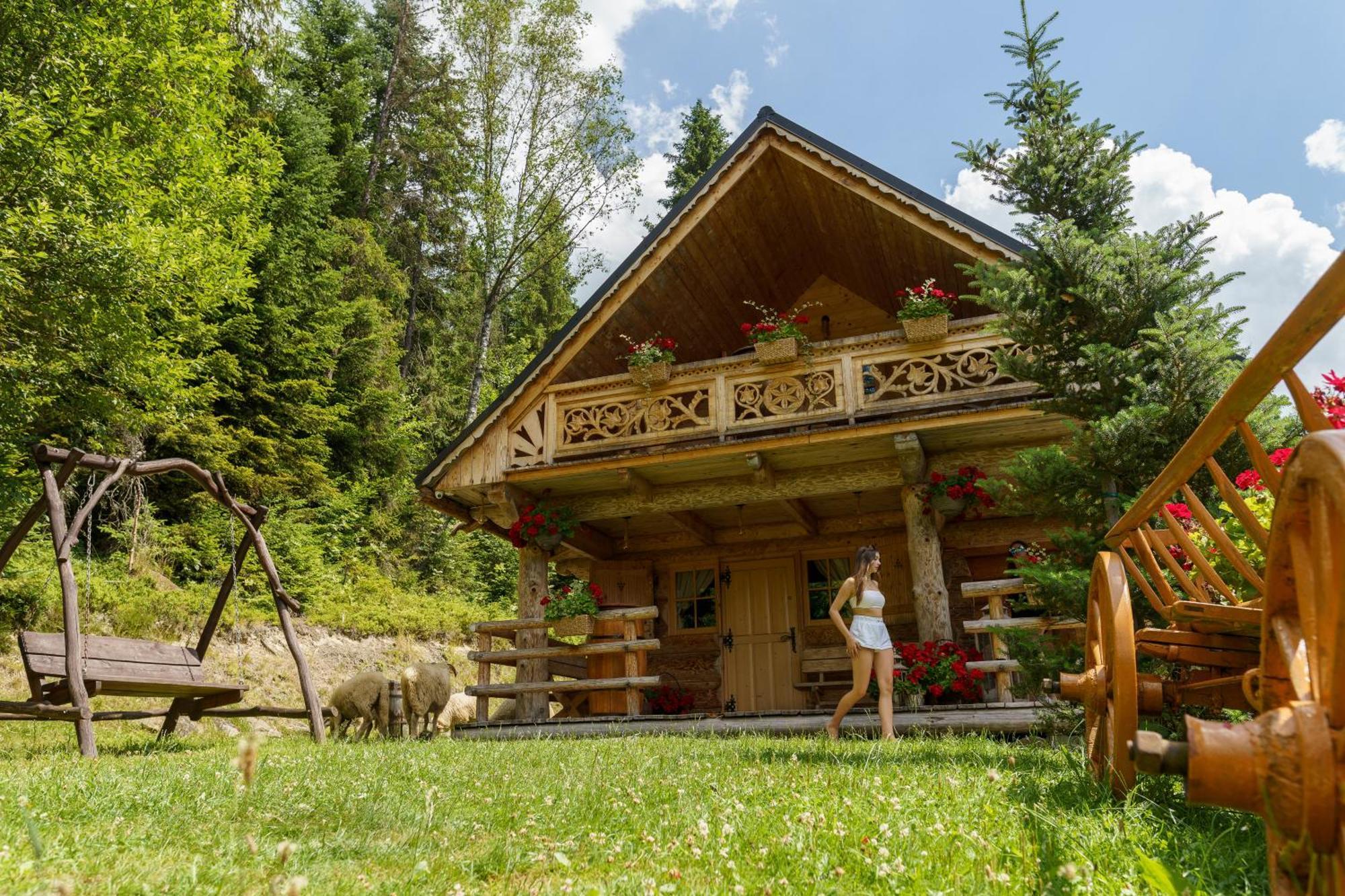 Lesna Bacowka Villa Nowy Targ Exteriör bild