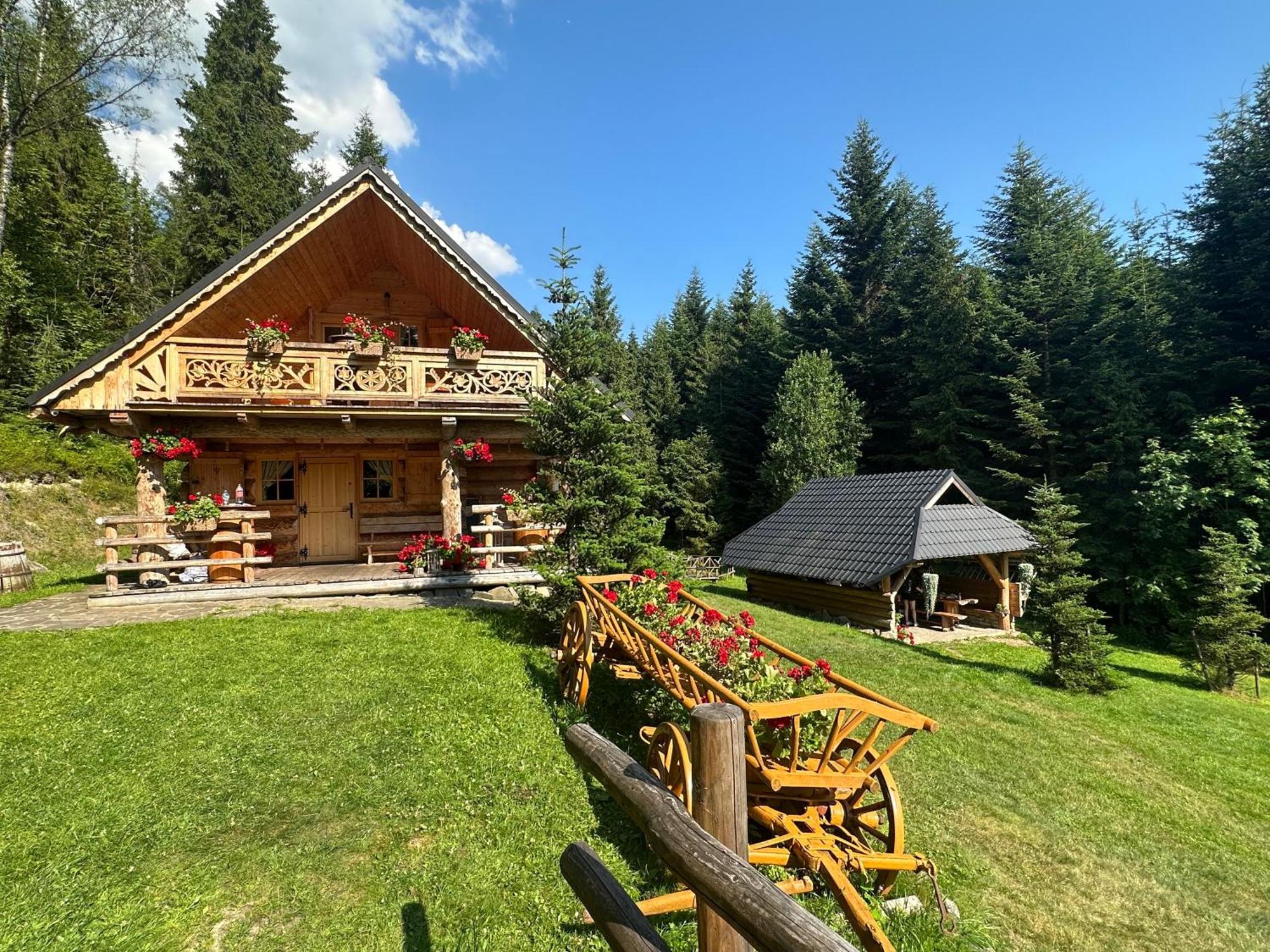 Lesna Bacowka Villa Nowy Targ Exteriör bild