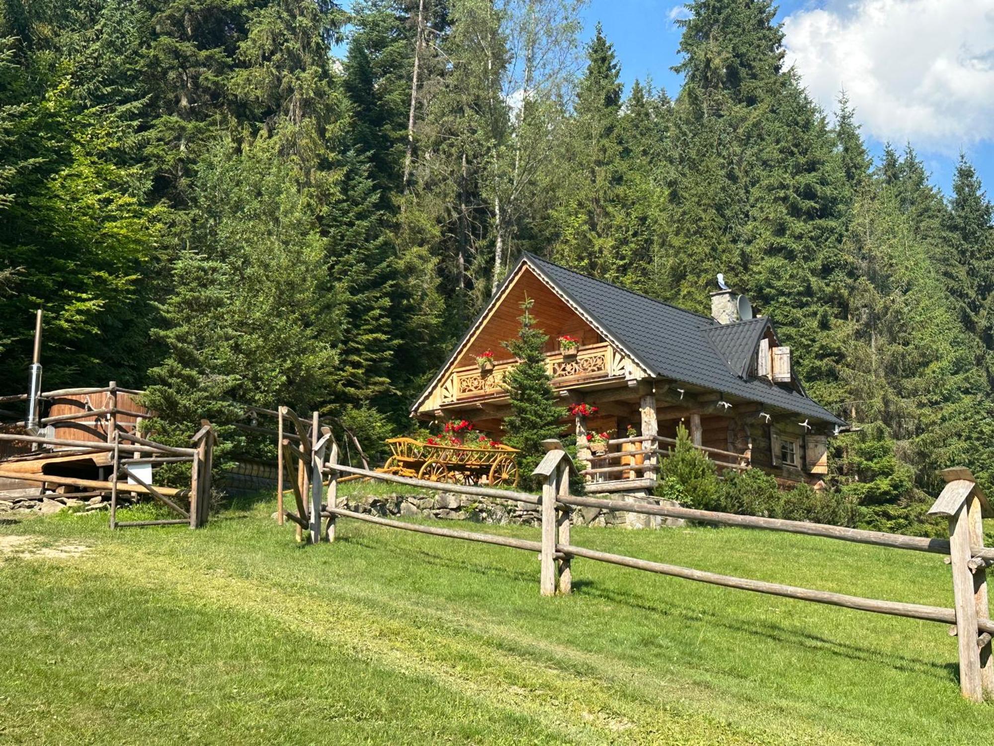 Lesna Bacowka Villa Nowy Targ Exteriör bild