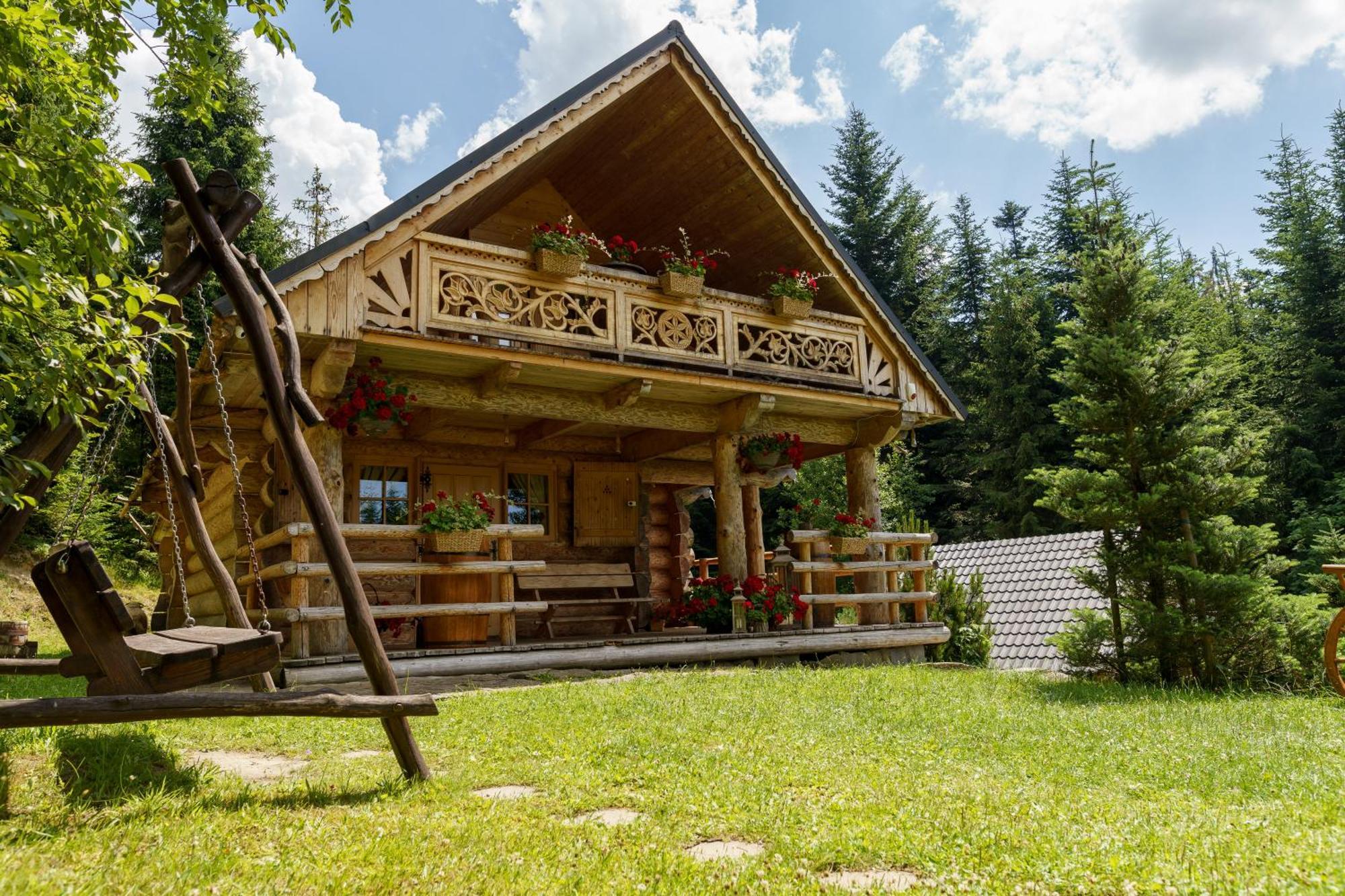 Lesna Bacowka Villa Nowy Targ Exteriör bild