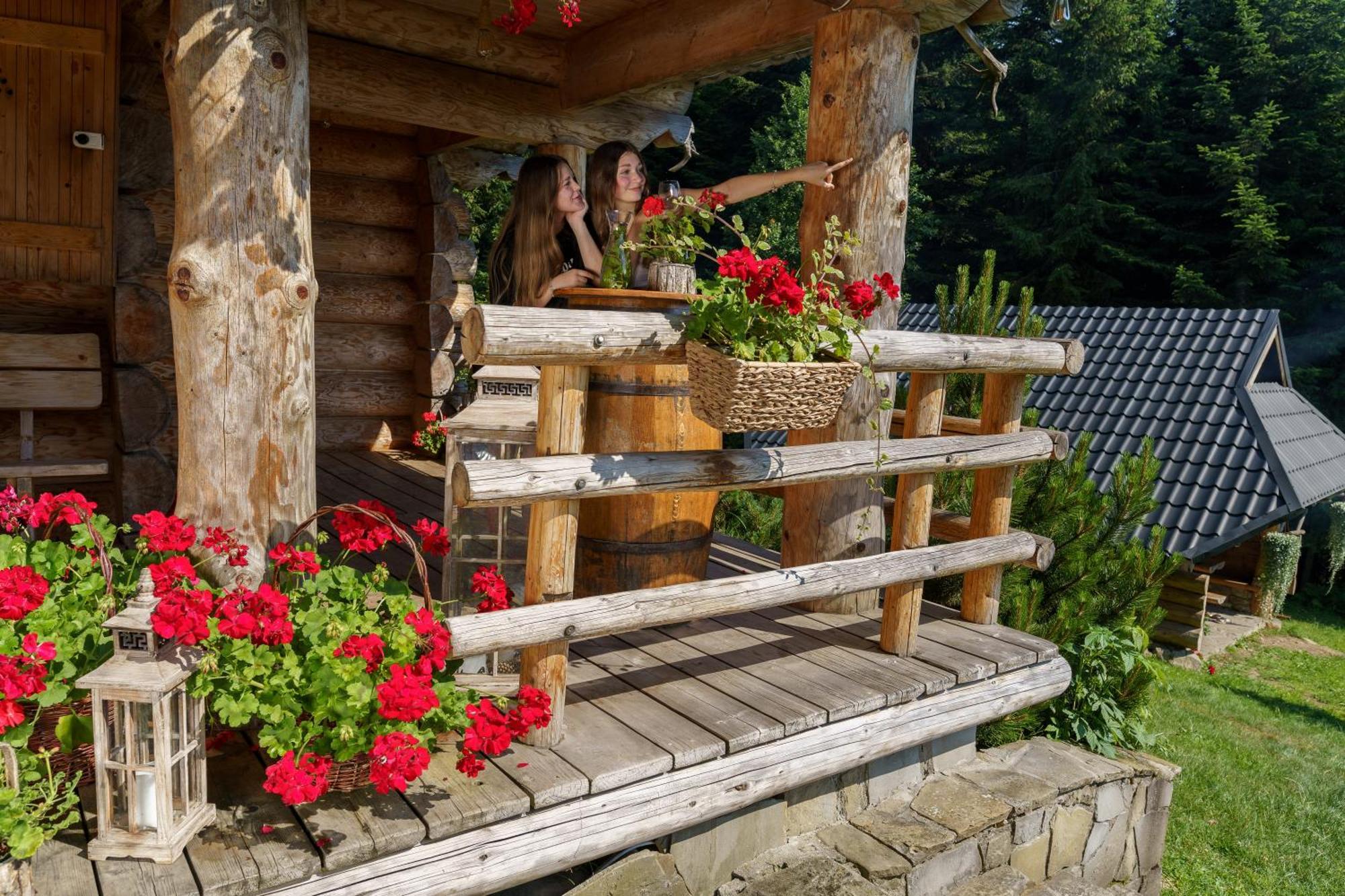 Lesna Bacowka Villa Nowy Targ Exteriör bild