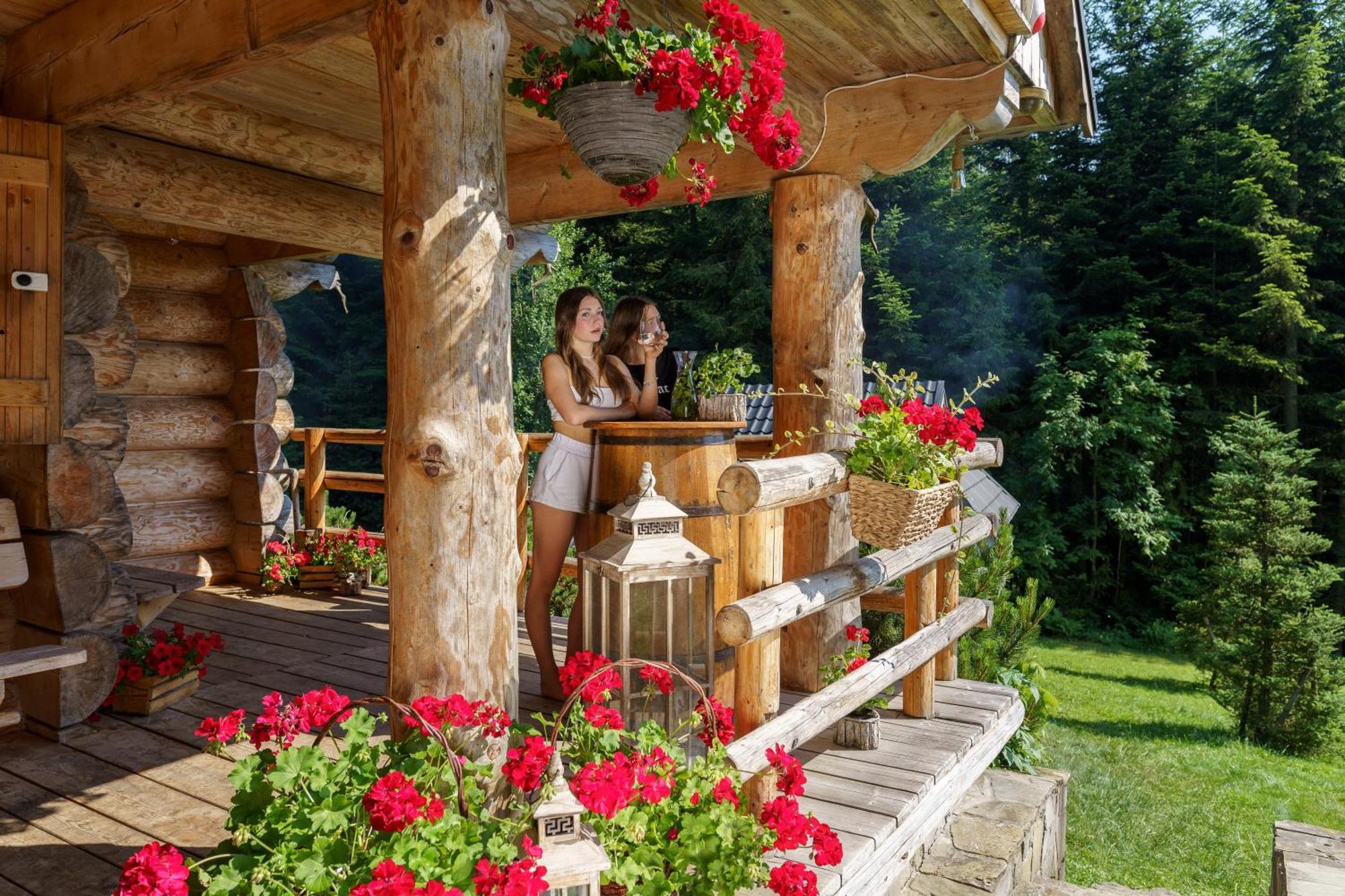 Lesna Bacowka Villa Nowy Targ Exteriör bild