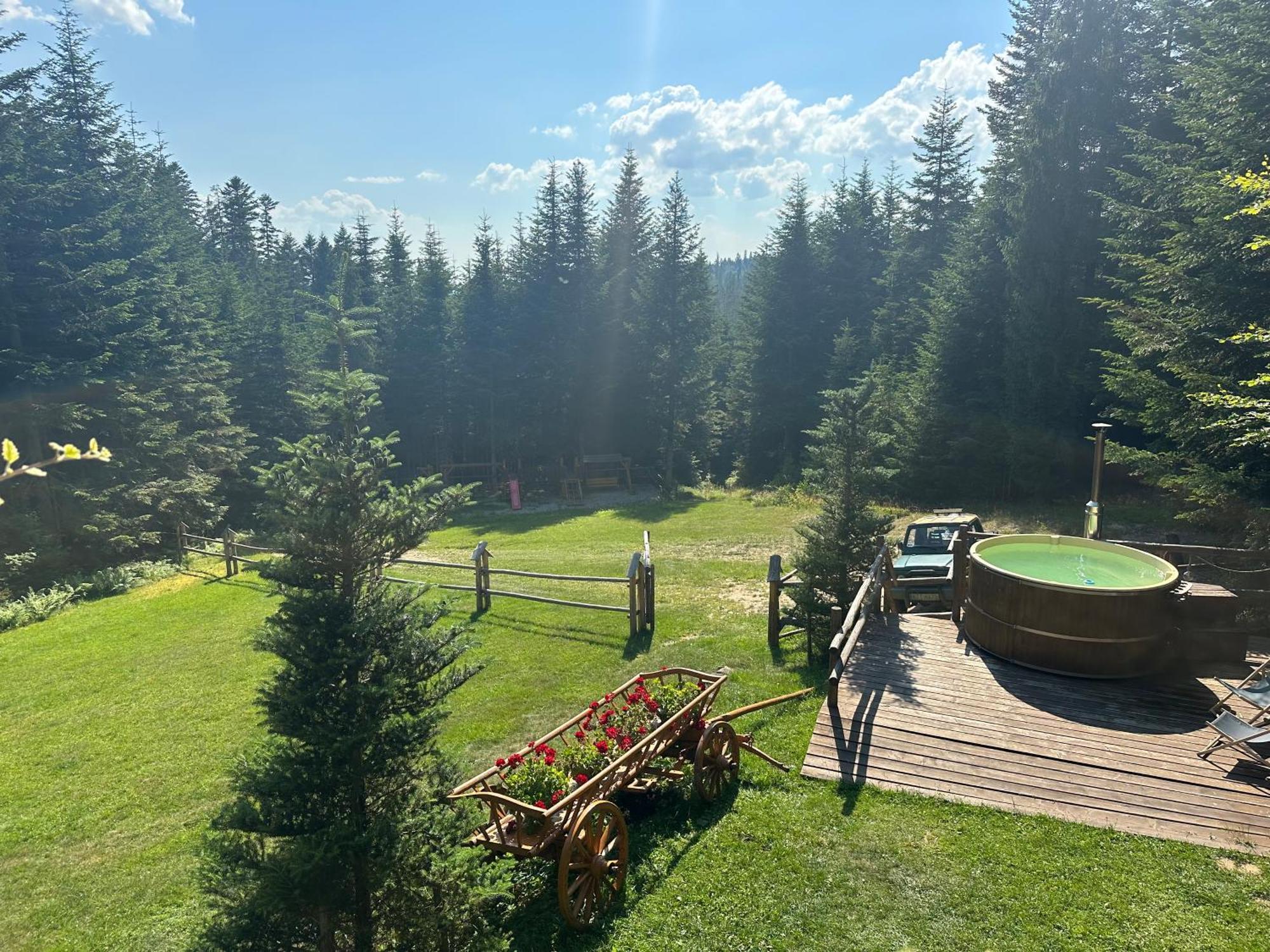 Lesna Bacowka Villa Nowy Targ Exteriör bild