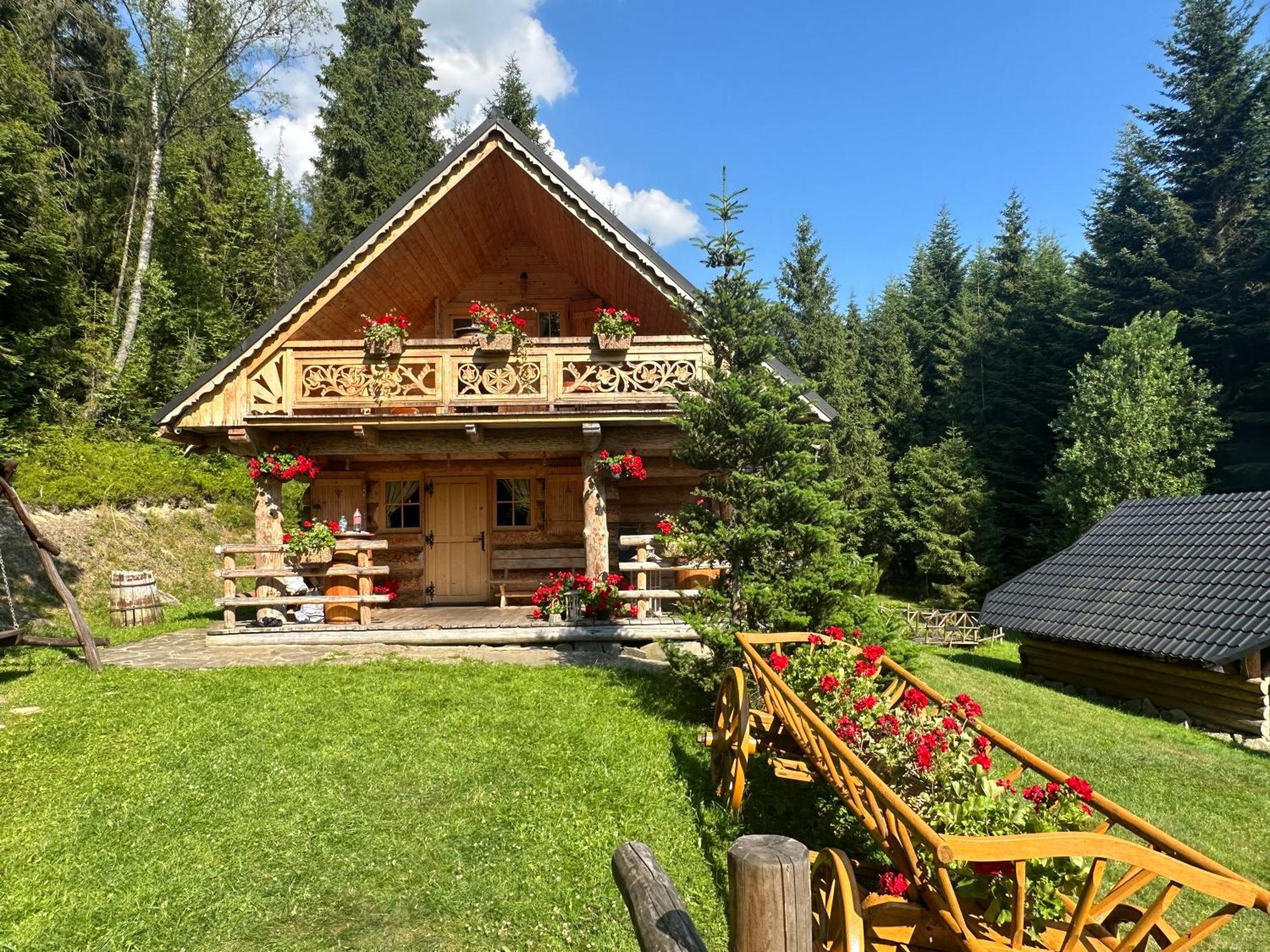 Lesna Bacowka Villa Nowy Targ Exteriör bild