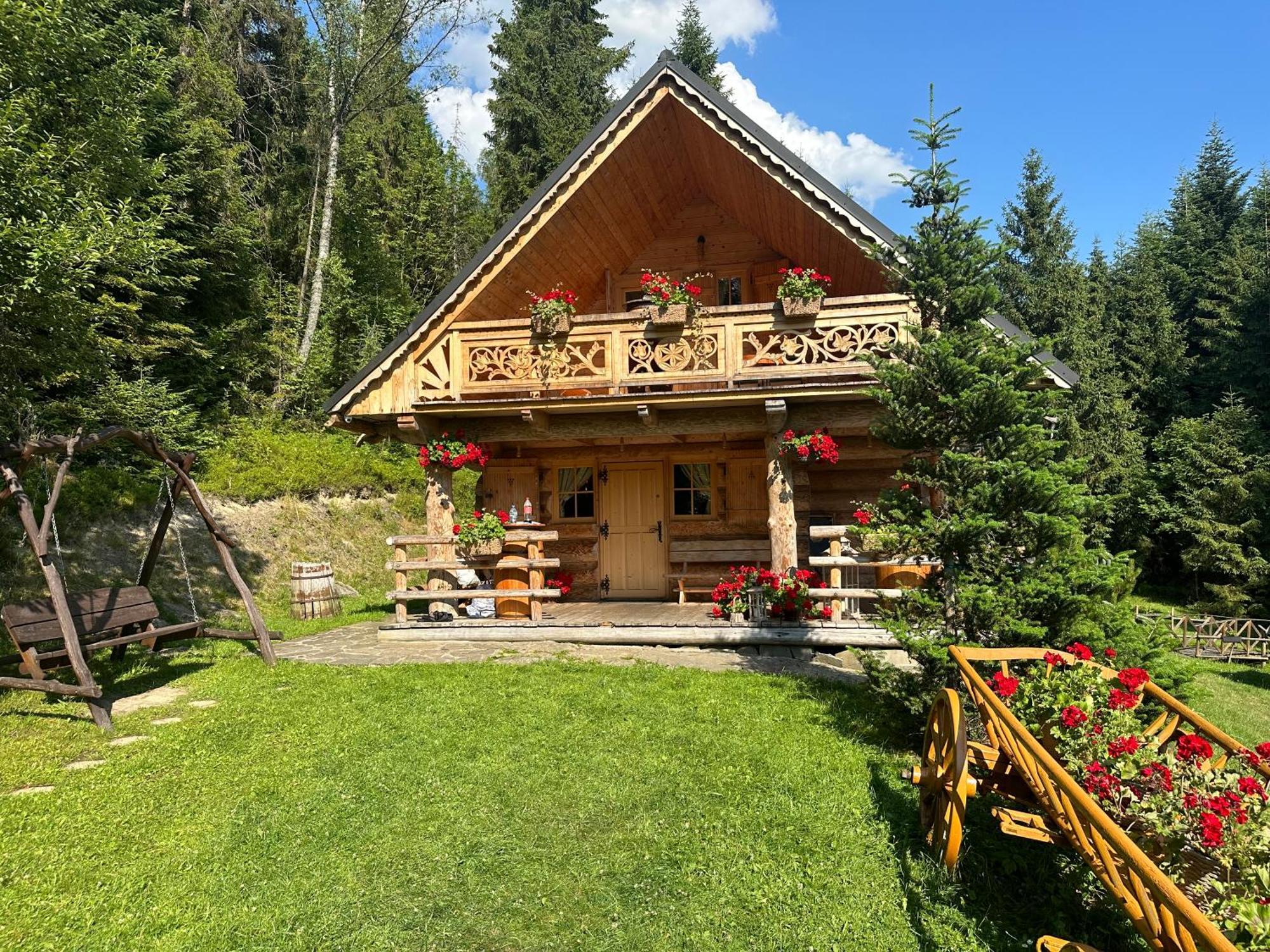 Lesna Bacowka Villa Nowy Targ Exteriör bild