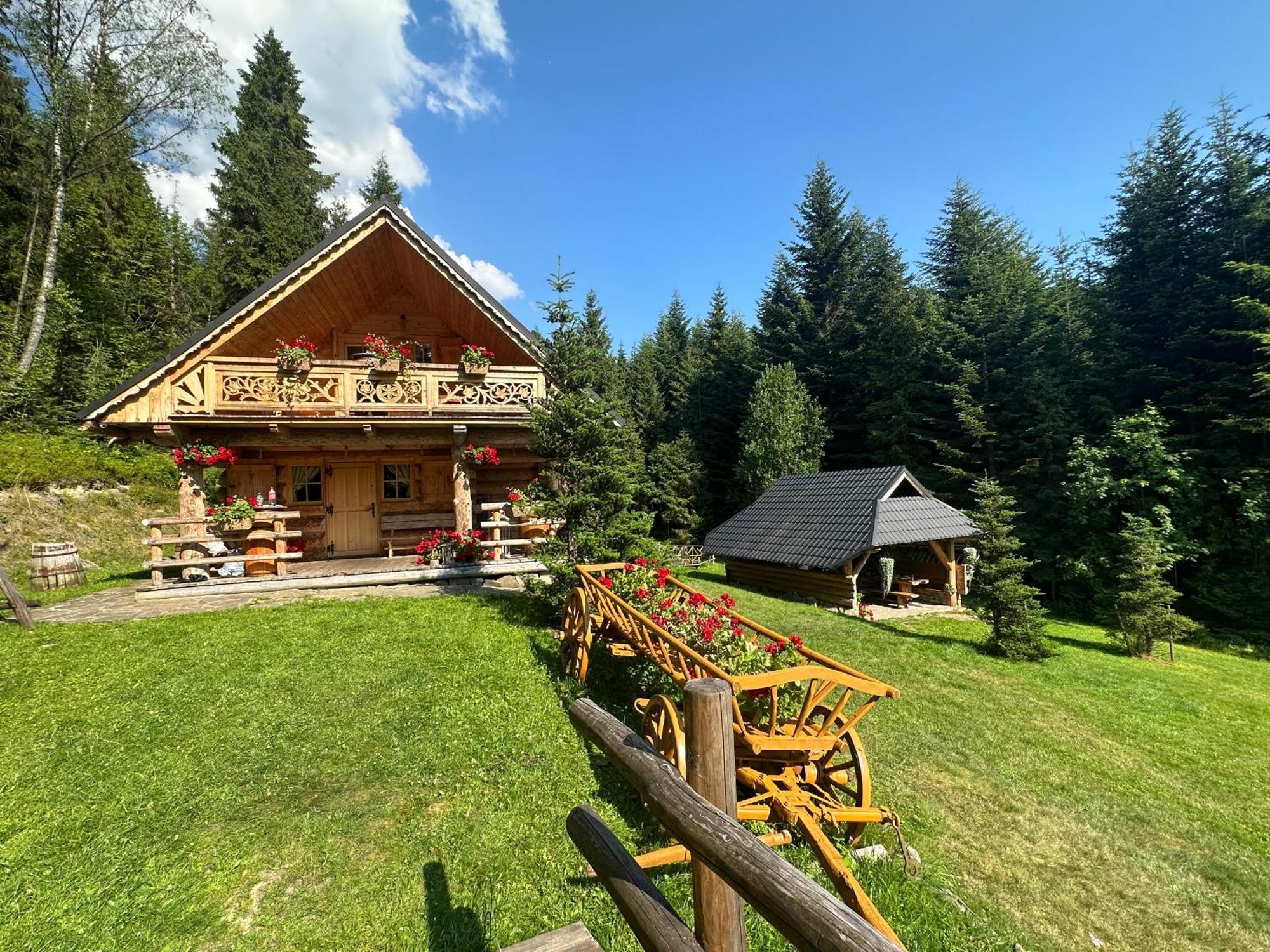Lesna Bacowka Villa Nowy Targ Exteriör bild