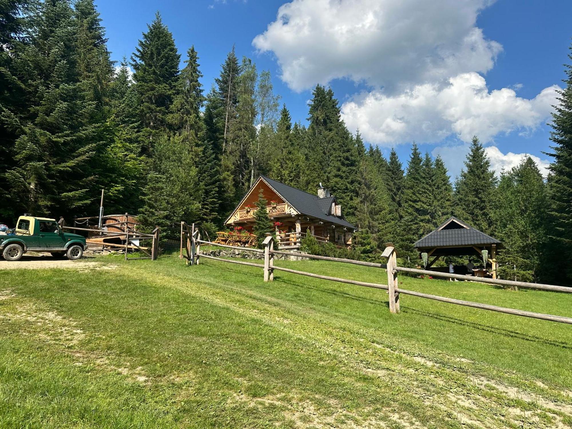 Lesna Bacowka Villa Nowy Targ Exteriör bild